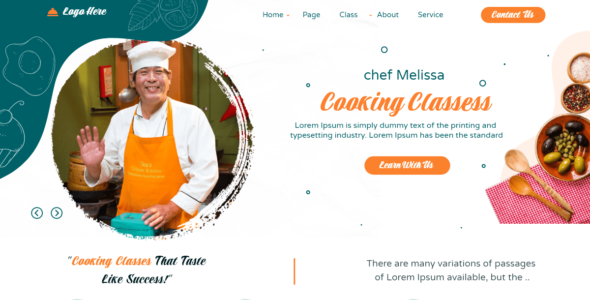Cooking Master (WordPress)