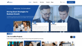 Corporate Consultancy (WordPress)