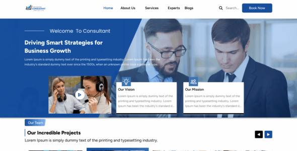 Corporate Consultancy (WordPress)