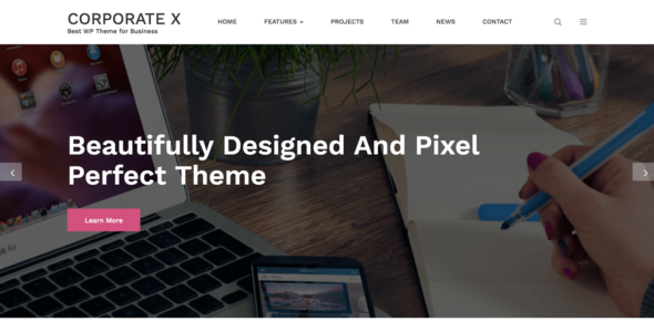 Corporate X (WordPress)