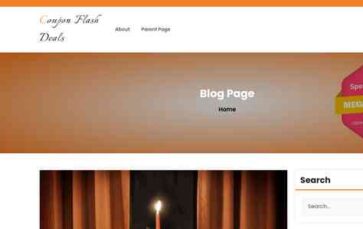 Coupon Flash Deals (screenshot desktop)