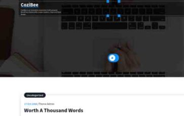CoziBee (screenshot desktop)