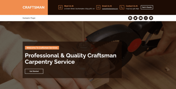 Craftsman Lite (WordPress)