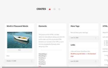 Crates (screenshot desktop)