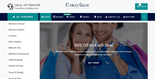 CrazyStore (WordPress)