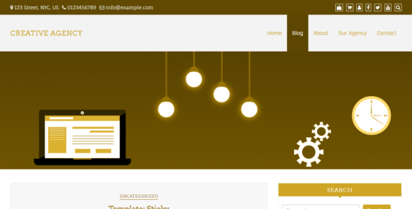 Creative Agency (WordPress)