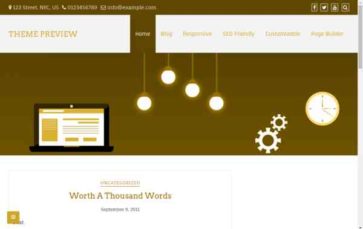 Creative Agency (Di Themes) (screenshot desktop)