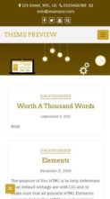 Creative Agency (Di Themes) (screenshot mobile)