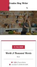 Creative Blog Writer (screenshot mobile)