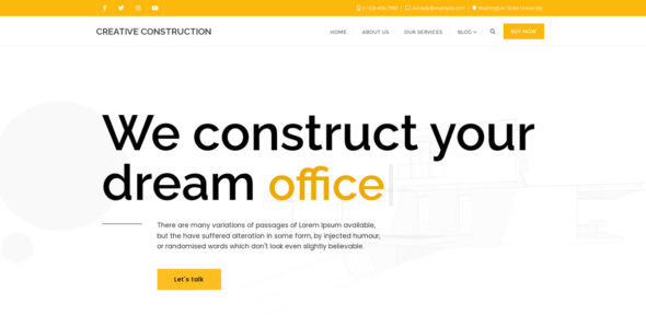 Creative Construction (WordPress)