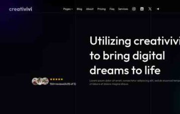 Creativivi (screenshot desktop)