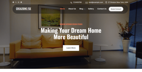 Creazione FSE (WordPress)