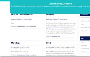 Crowdfunding Donation (screenshot desktop)