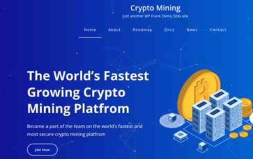 Crypto Mining (screenshot desktop)