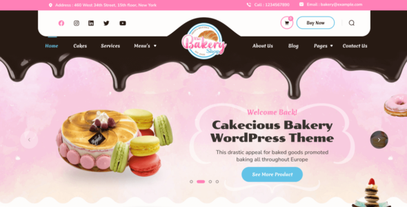 Cupcake Shop (WordPress)