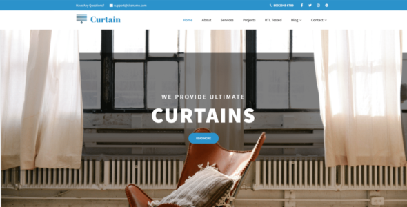Curtaini Pro (WordPress)