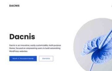 Dacnis (screenshot desktop)