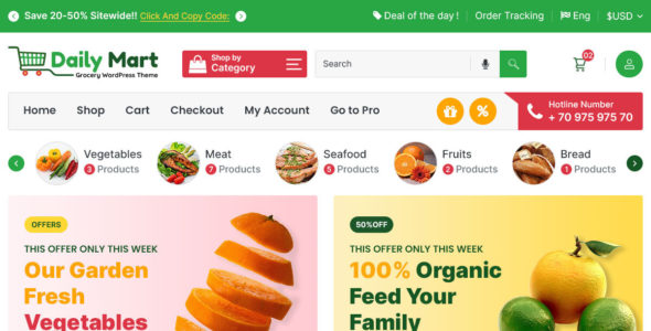 Daily Mart (WordPress)