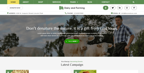 Dairy Farming (WordPress)