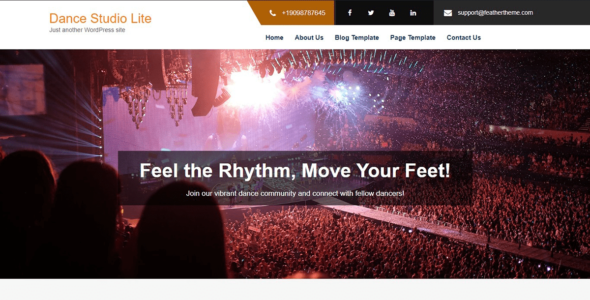 Dance Studio Lite (WordPress)