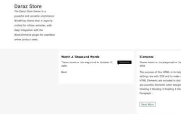 Daraz Store (screenshot desktop)