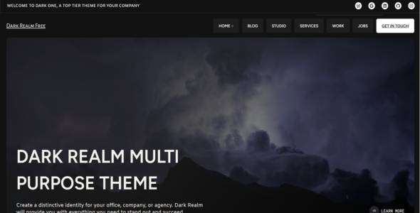 Dark Realm (WordPress)