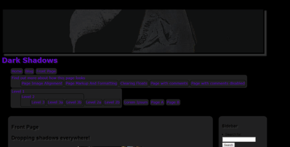 Dark Shadows (WordPress)