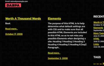 Darpa (screenshot desktop)