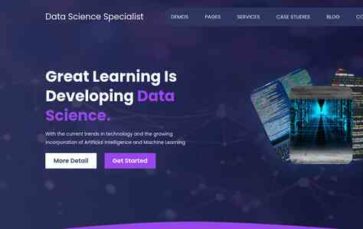 Data Science Specialist (screenshot desktop)