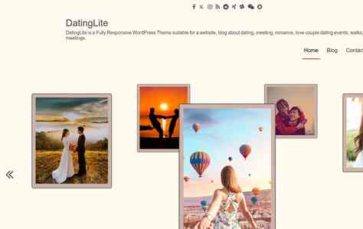DatingLite (screenshot desktop)