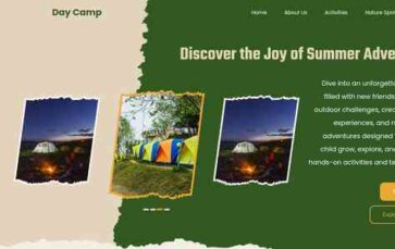 Day Camp (screenshot desktop)