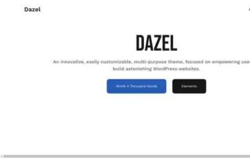 Dazel (screenshot desktop)