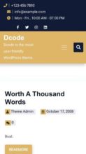 Dcode (BeastThemes) (screenshot mobile)