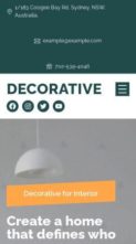 Decorative (screenshot mobile)