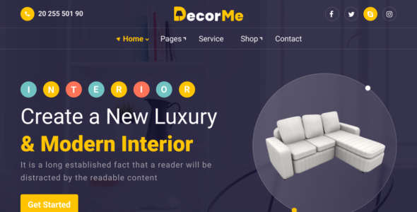 DecorMe (WordPress)
