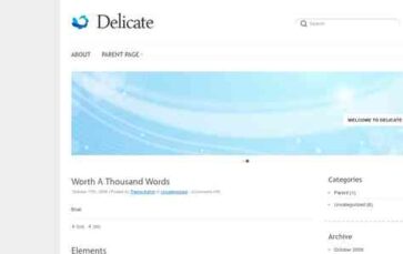 Delicate (Nattywp) - (screenshot desktop)