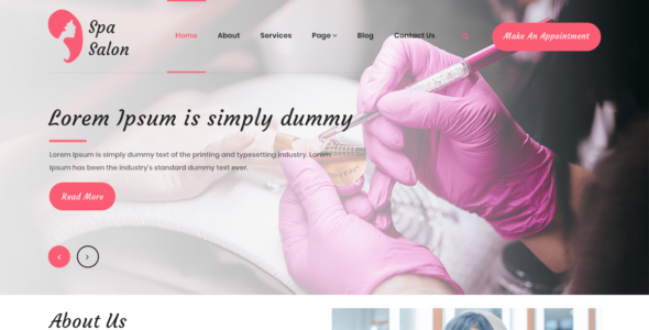 Delight Spa (WordPress)