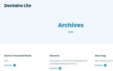 Dentaire Lite (screenshot desktop)