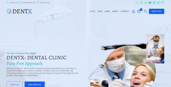 Dental and Dentist WDA (WordPress)
