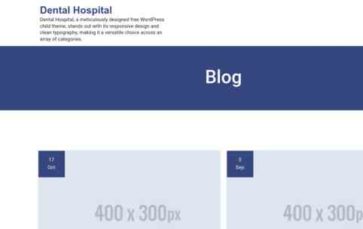 Screenshot Desktop Dental Hospital (screenshot desktop)