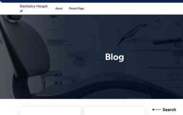 Dentistry Hospital (screenshot desktop)