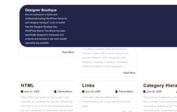 Designer Boutique (screenshot desktop)