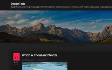 DesignTech (screenshot desktop)