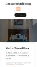 Destination Hotel Booking (screenshot mobile)