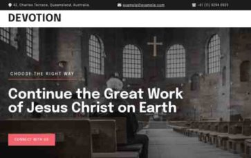 Devotion (screenshot desktop)