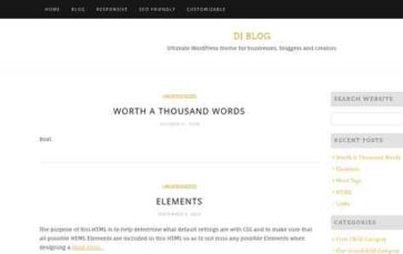 Di Blog (screenshot desktop)