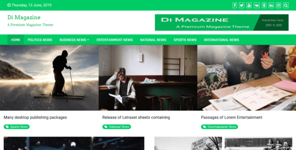 Di Magazine (WordPress)