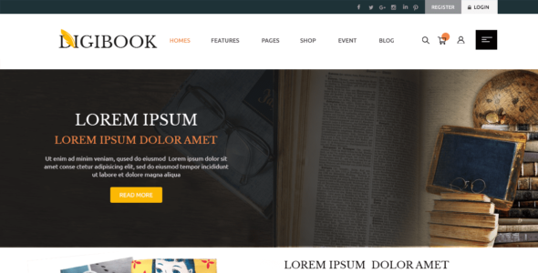 Digital Books (WordPress)