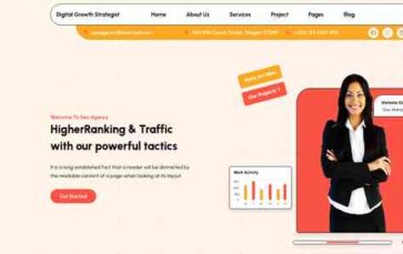 Digital Growth Strategist (screenshot desktop)