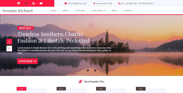 Digital Magazine (WordPress)
